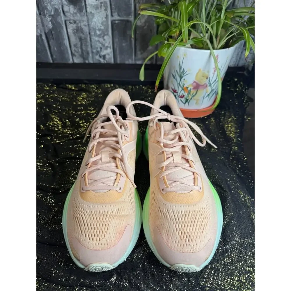 Lululemon Blissfeel Women's Running Shoes - Butter Pink / Scream Green (Size 9)